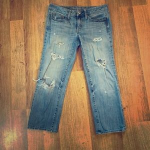 American Eagle denim capris
